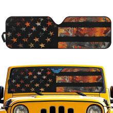 Windshield Sun Shade for 2018–2023 Jeep Wrangler JL/JLU &