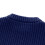 Cotton Sweater for Kids Winter Loose Solid Dark Blue 4