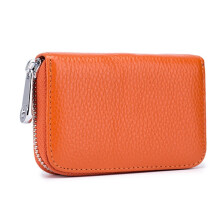 Credit Card Holder RFID Blocking 12 Slot Leather Wallet