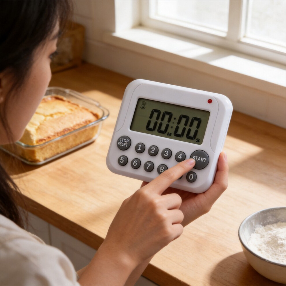 Stand Retractable Kitchen Timer Count Up Down Experiences Functionality Cooking