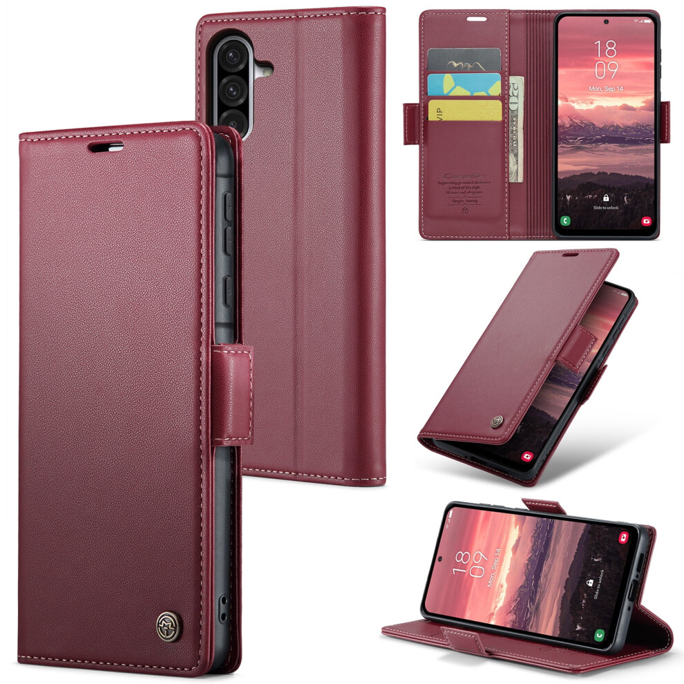 Caseme Leather Wallet Case For Samsung Galaxy A36 5G Â 9152228978799