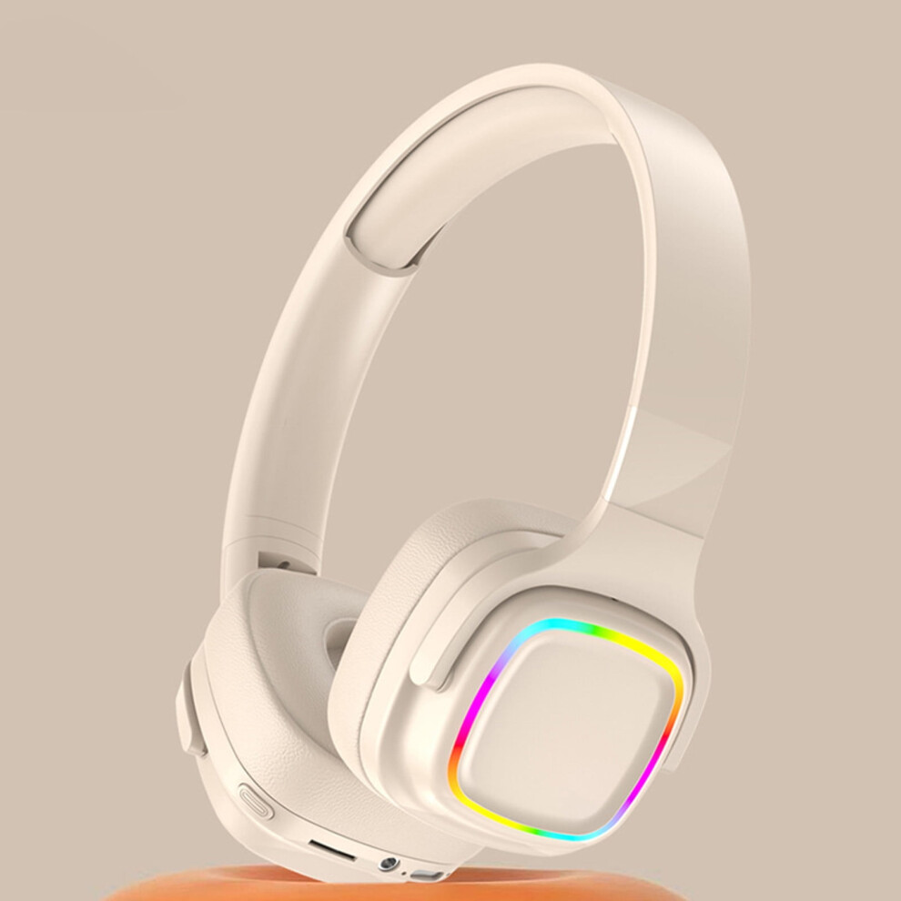 Wireless Gaming Headset Bluetooth 5.3 Foldable Rgb Light 9152228982345