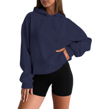 Women's Soft Casual Hooded Sweatshirt Lightweight Pullover