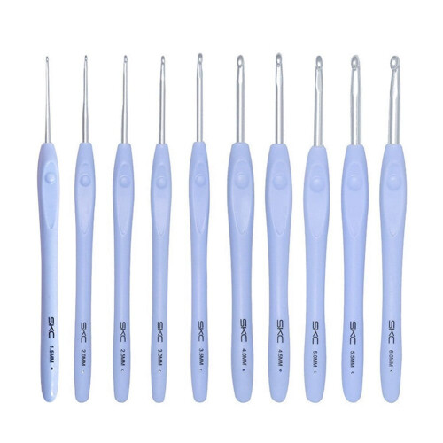 SOFEIYA Soft Handle Crochet Hook 3.0mm 2
