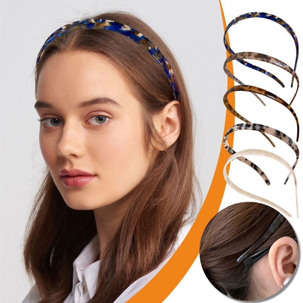 Acetate Headband for Glasses Wearers Thin Design 50g