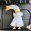 Car Seat Belt Pillow Rabbit-Shaped Neck Cushion 3
