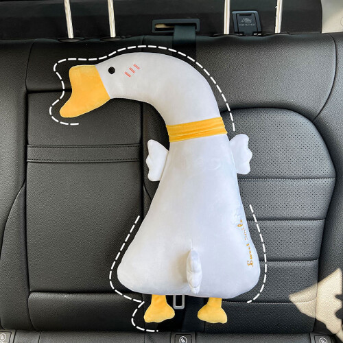 Car Seat Belt Pillow Rabbit-Shaped Neck Cushion 2