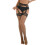 Women's lace suspender mesh socks soft elastic hollow design 1