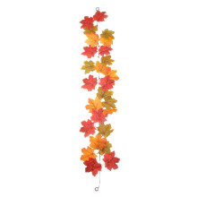 Artificial Fall Garland Maple Leaves 40 inch