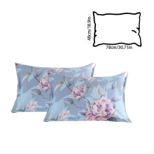 2 PCS Pillow Covers Standard Size Pillow Cases Soft Breathable Pillow Cases Farmhouses Pillowcase