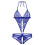 Body feminino transparente azul 6