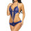 Body feminino transparente azul 5