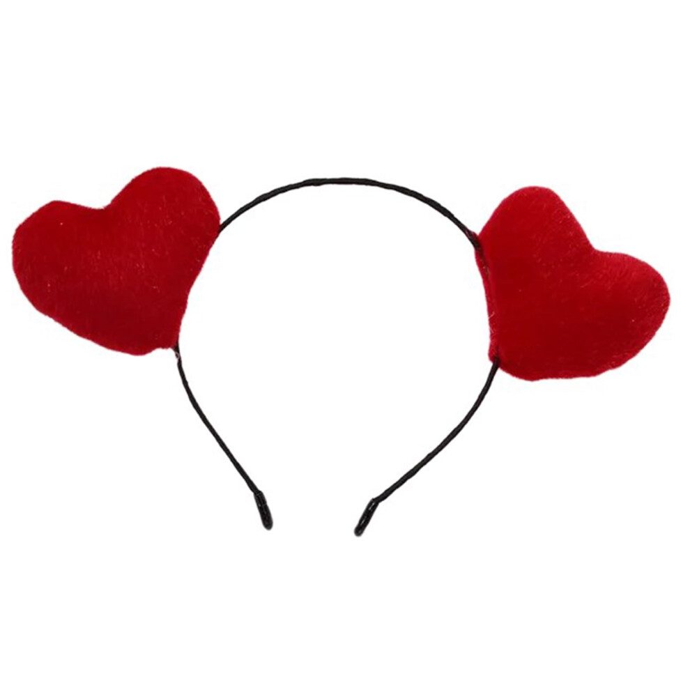 Heart Headband for Women Valentine Music Festival