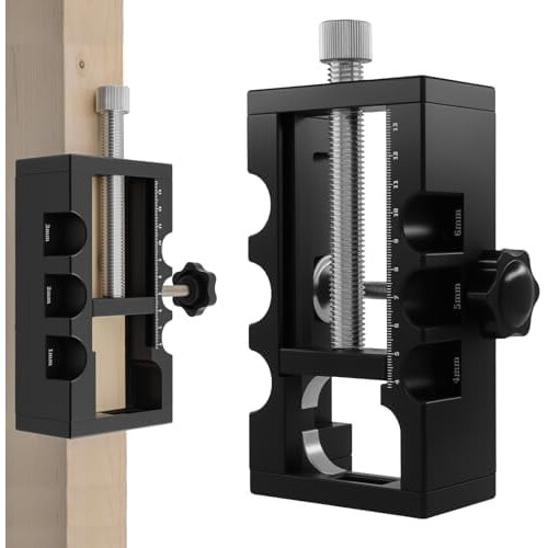 Verstelbare deurscharnierfrees van aluminiumlegering, 1,6"-5,1"