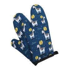 Heat Resistant Oven Gloves Non-Slip Thermal Insulated 2 pcs