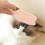 Cat Brush Ergonomic Silicone Purple 3