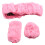 Steering Wheel Cover Set Plush Soft Wool 3-Piece 5