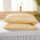Microfiber Pillow Cases Yellow Envelope Closure 2 Pack 1