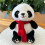 Panda-Plüschtier für Kinder, 30 cm 1