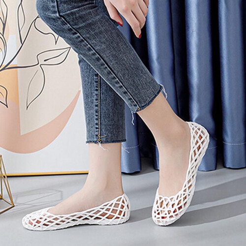 Γυναικεία Παπούτσια Νοσοκόμας Slip-On Πλαστικά Hollow-Out1Ζεύγος 2