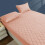 Quilted Fitted Mattress Cover Polyester 120x200x30cm 4