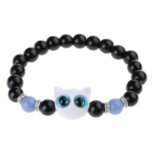 FEAMOS Beaded Cat Bracelet Resin Women's Jewelry