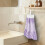 Fast-Drying Flower Dish Towel with Loop – Lightweight, 3