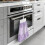 Flower Hanging Kitchen Dish Towels (2pcs), Fast-Drying, Lightweight with Loop, Easy Install, Elastic, Compatible with Standard Hooks 4