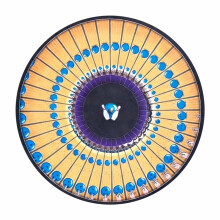 Optical Illusion Turntable Mat 12 Inch Zoetrope Slipmat
