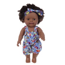 Black Baby Doll Soft Handmade Fashion Play Doll 1 Pack