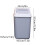 Bathroom Trash Can with Flip Lid, Plastic, 1 Piece 3