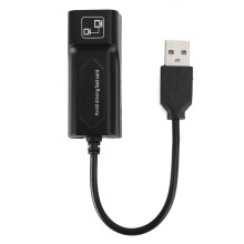 Adaptateur USB 2.0 vers Ethernet RJ45 - Adaptateur réseau filaire
