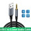 AUX to USB Adapter Cable 3.5mm Male 2m 5-Pack 3