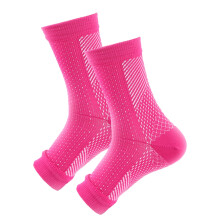 Naierhg Unisex Compression Ankle Sleeve Support 1 Pair