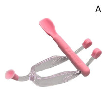 Contact Lenses Soft Tweezers and Inserter Tool with Silicone Spoon for General Use, Available in Pink, Pure, and Yellow Silica Gel