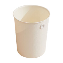 Corbeille à papier ronde en plastique à ouverture supérieure 12 L