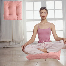 Coussin de sol carré en mousse à mémoire de forme pour adultes et enfants