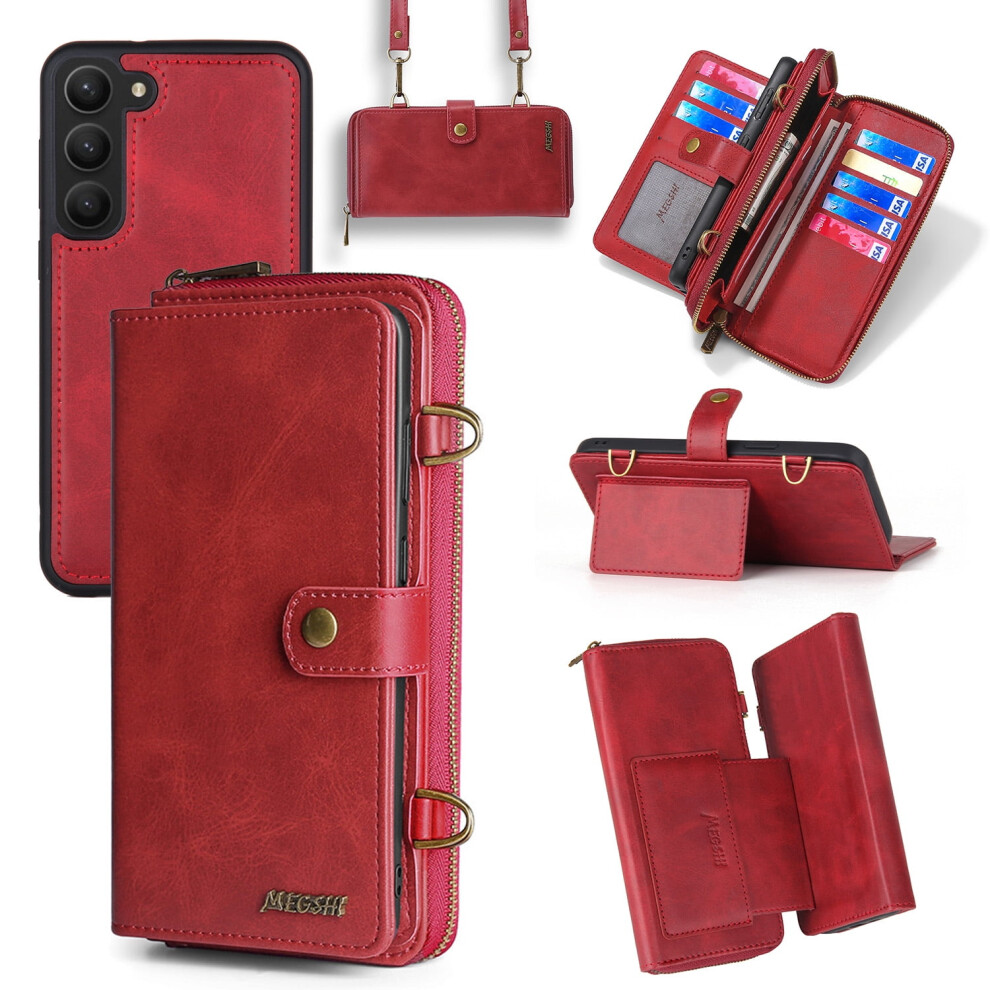 Wallet Case For Samsung Galaxy S23 6.1 Inch Pu Leather 913466690756