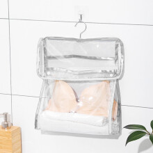 Sac de rangement suspendu étanche pour serviettes et serviettes de salle de bain