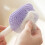 Cat Brush Ergonomic Silicone Blue 1 Pack 5