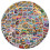 Bus Doodle Stickers Waterproof Decorative 100 pcs 1