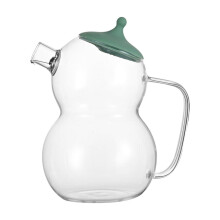 Snowman Borosilicate Glass Kettle Heatable Large Capacity