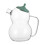 Snowman Borosilicate Glass Kettle Heatable Large Capacity 1