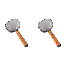 Conjunto de colher e pá medidoras de arroz de plástico (2 unidades)