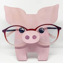 Monture de lunettes en forme d'animal pour la décoration du bureau à domicile