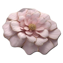 Blomformad matta 50x50 cm kiselalgermassa med
