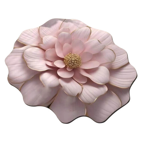 Blomformad matta 50x50 cm kiselalgermassa med
