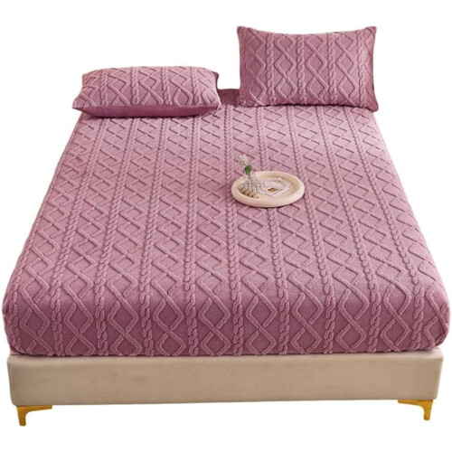 Drap-housse élastique de luxe, poches profondes, ultra doux