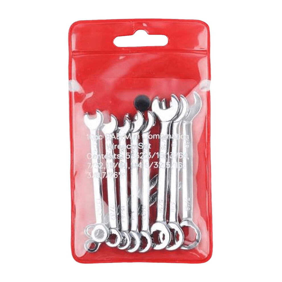 Mini Combination Wrench Set Metric And Sae 20 Pcs 913466701551