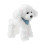 Peluche Caniche réaliste 25 cm 1